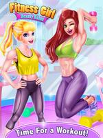 Fitness Girl - Beauty Salon Affiche
