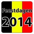 Belgische Feestdagen in 2014 アイコン