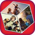 3d cube live wallpaper, 3d cub Zeichen