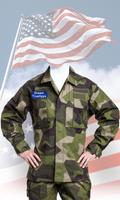 US Army Uniform Photo Editor : Commando Suit ポスター