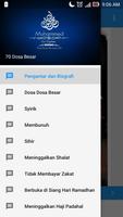 Belajar Islam: Dosa Dosa Besar capture d'écran 1
