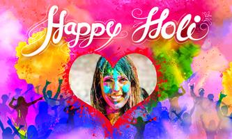 Holi Photo Frames Affiche