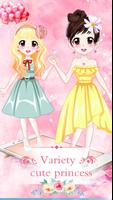 برنامه‌نما Sweetheart Princess Dress Up - fun game for girls عکس از صفحه