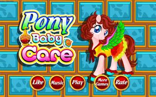 Baby Horse Care Affiche