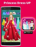 Dress Up Princess - Girls Game پوسٹر