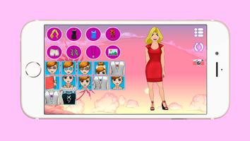 Dress Up Cute Girl Game capture d'écran 1