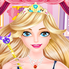 Dress up sweet princess-Fashion Beauty salon games icon