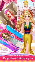 Dress up sweet princess-Fashion Beauty salon games capture d'écran 1