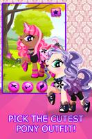 Pony Princess Rainbow Dress up capture d'écran 1
