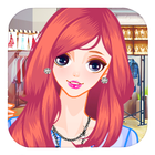 Beauty girl dress up diary - fashion girls game आइकन