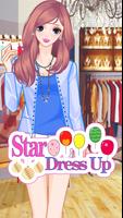 Beauty girl dress up diary - fashion girls game पोस्टर