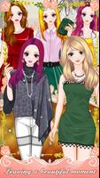 Beauty girl dress up diary - fashion girls game स्क्रीनशॉट 3