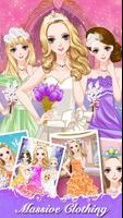 Sweet Princess Dress Up Story - Makeup Girly Game capture d'écran 1