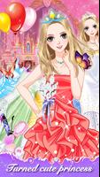 Sweet Princess Dress Up Story - Makeup Girly Game capture d'écran 2