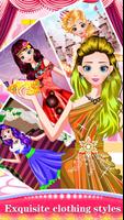 Sweet Princess Dress Up Story - Makeup Girly Game capture d'écran 3