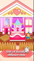 Nice princess room - fun design room game imagem de tela 1