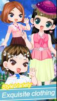 Beautiful Flower Girls - Cute dress up game capture d'écran 2