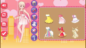 Anime Dress Up Game capture d'écran 2