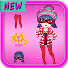 ladybug dress up quinn fashion icône