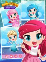 Princess Elsa DressUp MakeOver capture d'écran 2