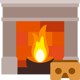 Fireplace VR icône