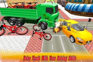 برنامه‌نما BMX Bicycle Transport Truck Simulator عکس از صفحه