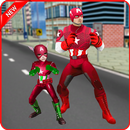 驚人的隊長英雄孩子vs犯罪城市惡棍 APK