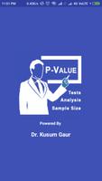 P Value : A Statistical Tool Affiche