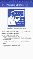 P Value : A Statistical Tool capture d'écran 2