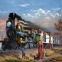 Steam Trains Memory Game ポスター