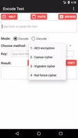 Encode Text screenshot 2
