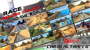 Drift Car Real Traffic اسکرین شاٹ 3