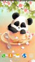 Sleepy Panda Wallpaper syot layar 2