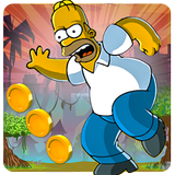 Scary Homer Simpson Adventure icône