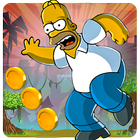 Scary Homer Simpson Adventure ícone