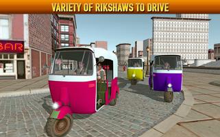 Driving Tuk Tuk Auto Rickshaw screenshot 3