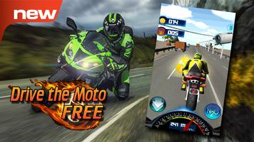 Drive the Moto FREE Top Rider पोस्टर