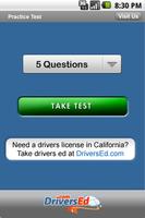 برنامه‌نما Drivers Ed California عکس از صفحه