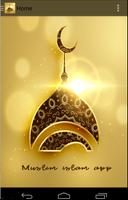 Muslim islam app poster