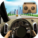 Driving in Car VR icône
