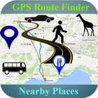 GPS Driving Route आइकन