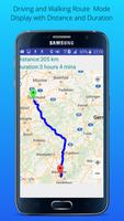 GPS Driving Route imagem de tela 1