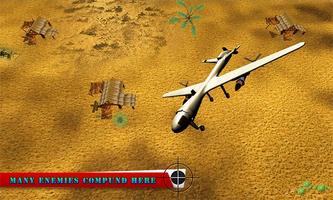 Drone Air Strike Flight Sim 3D capture d'écran 2