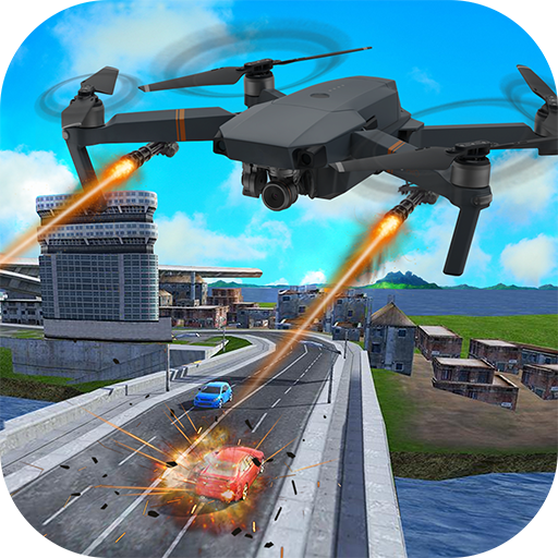 Drone Attack : Spy & attack enemy - rescue mission