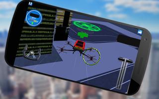 City Drone Taxi Flying Car Real Futuristic Tourist capture d'écran 2