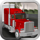 Big Red Truck: 3D Driving Sim icône