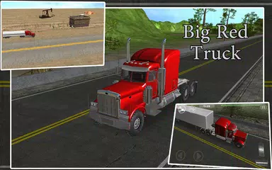 Big Red Truck: 3D Driving Sim APK download