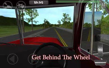 Big Red Truck: 3D Driving Sim APK download