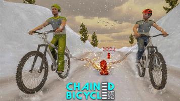 Verrückte Chained Fahrrad Racing Stunts: Spiele 3D Screenshot 2