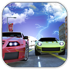 Crazy Chained Cars Racing 3D icon